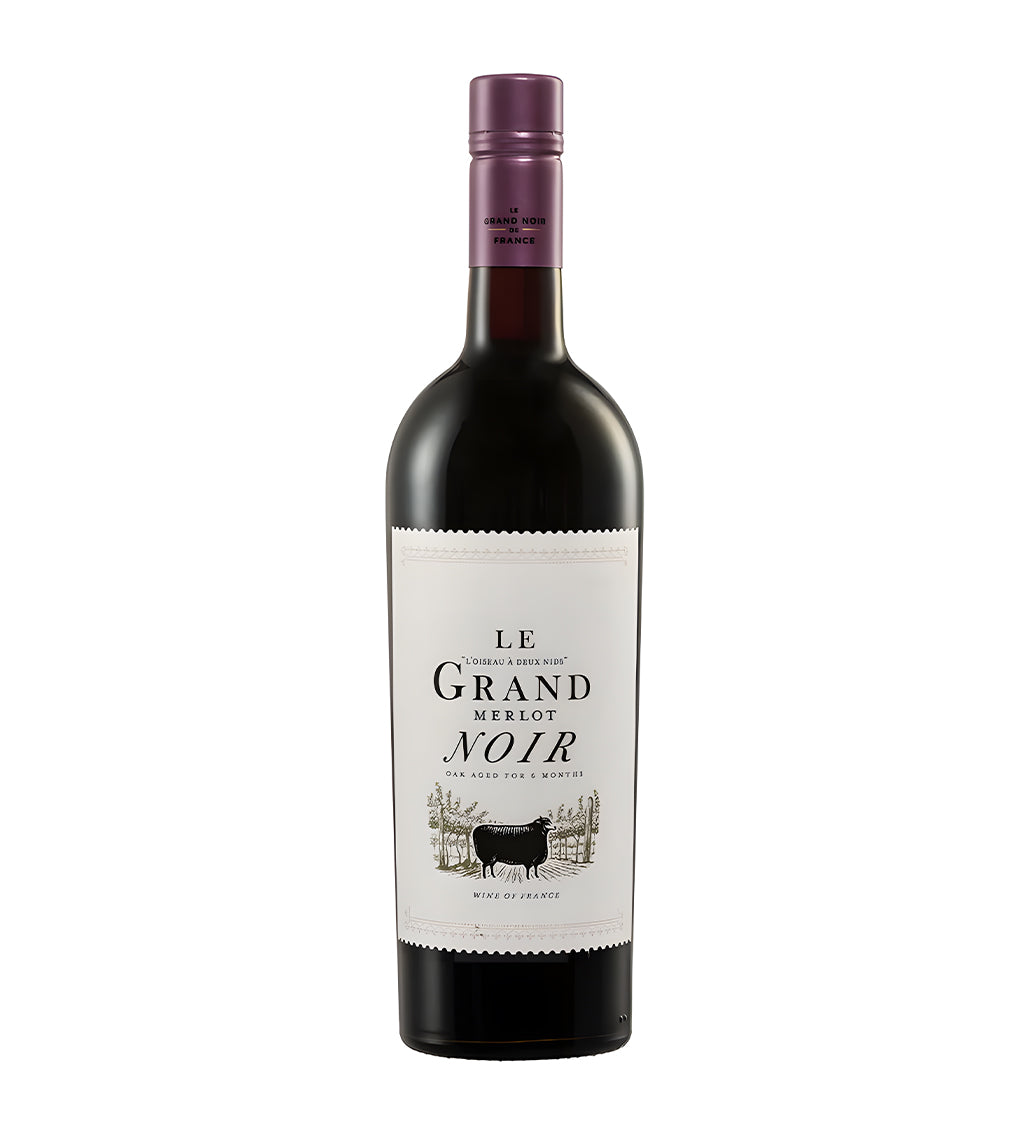 Le Grand Noir Merlot 750ml - Compare prices in UAE