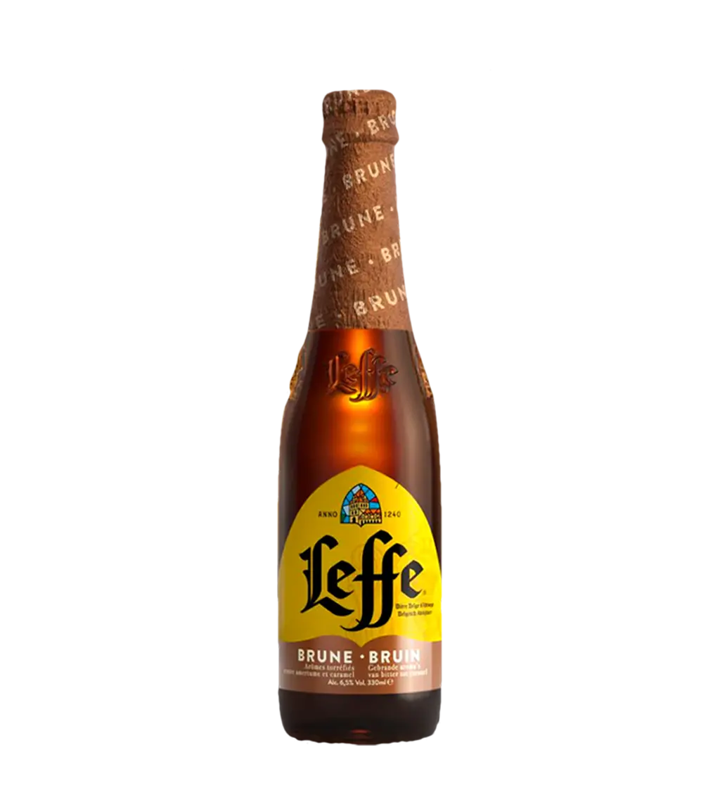Leffe Brune Beer Bottle 330ml