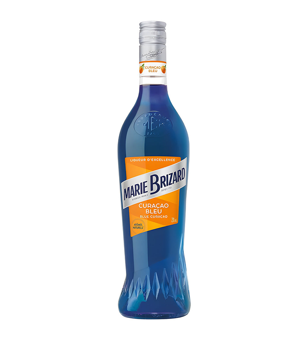 Marie Brizard Blue Curacco 750ml in a white background