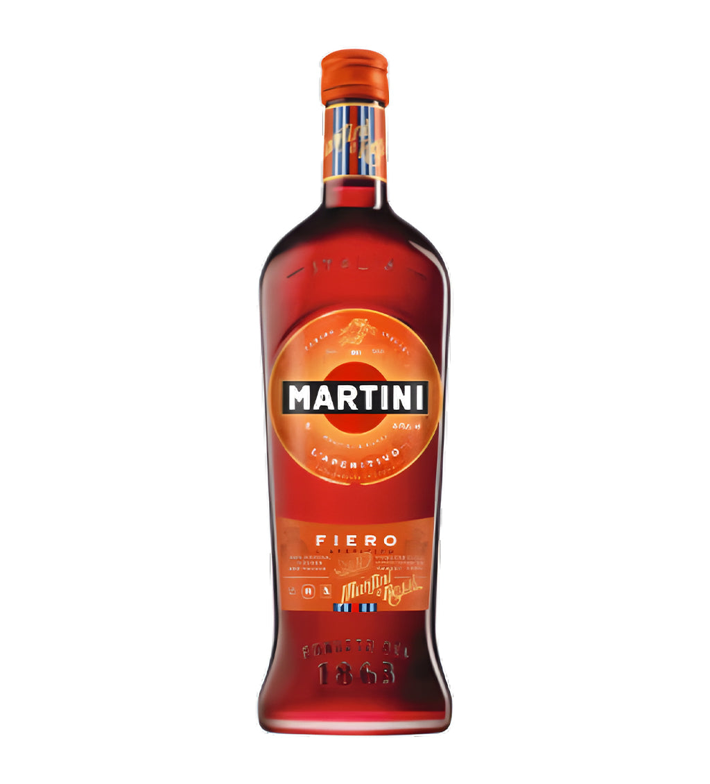 Martini Fiero 1L bottle on a white background