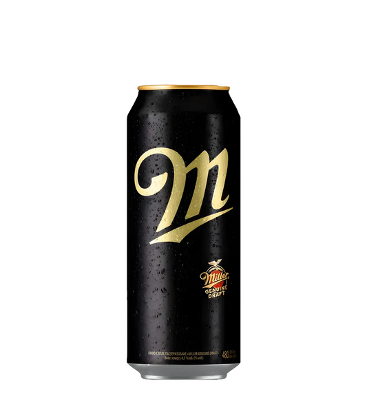 Miller Genuine Draft Beer 500ml Can