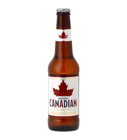 Molson Canadian Beer 33cl Bottle