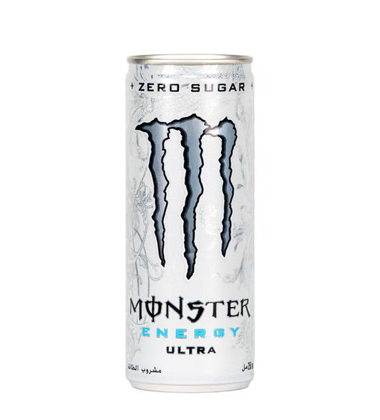 Monster Ultra Zero-Sugar Energy Drink 250ml - Richmond Cellar General Trading L.L.C