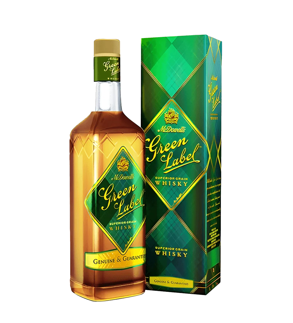 MrDowells Green Label Whisky 750ml