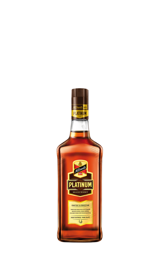 Mrdowells No 1 Platinum Whisky GB 75C