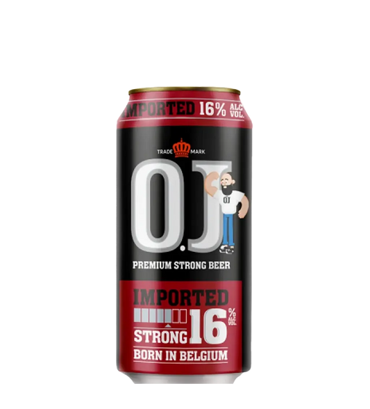 OJ Strong Beer 16% 500ml Can