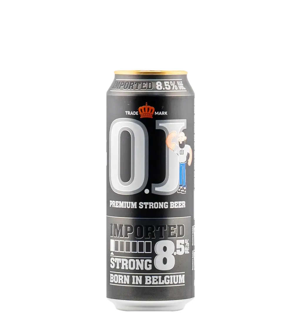 O.J Strong 8.5% Beer 500ml Can