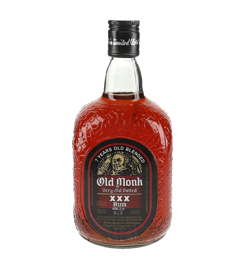 Old Monk Rum 750ml - Richmond Cellar now delivering in Dubai, Abu Dhabi & Ras Al Khaimah