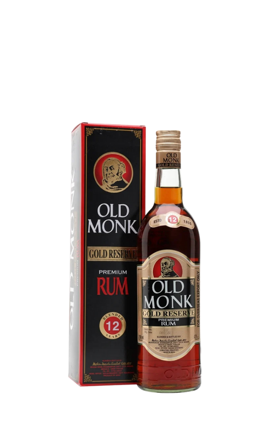 Old Monk Gold Reserve Rum 75Cl