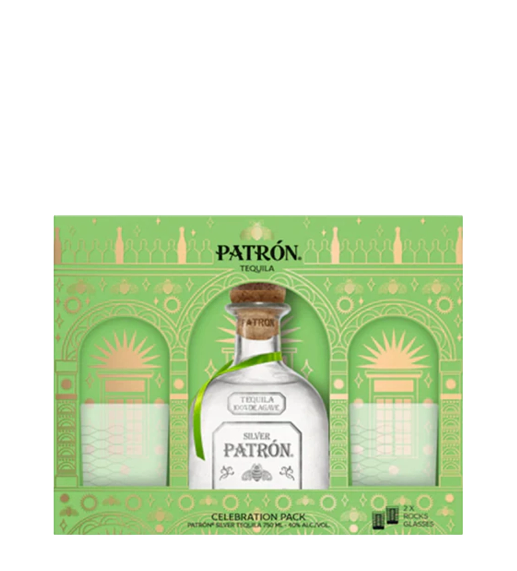 Patron Silver Promo 750ml + Glassware - Richmond Cellar now delivering in Dubai, Abu Dhabi & Ras Al Khaimah