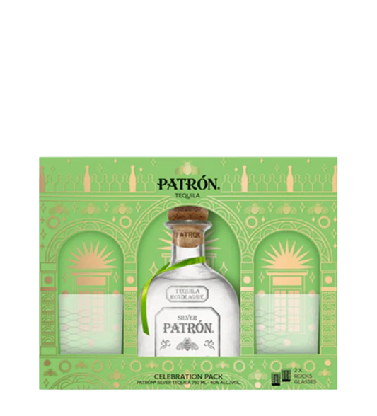 Patron Silver Promo 750ml + Glassware - Compare prices in UAE