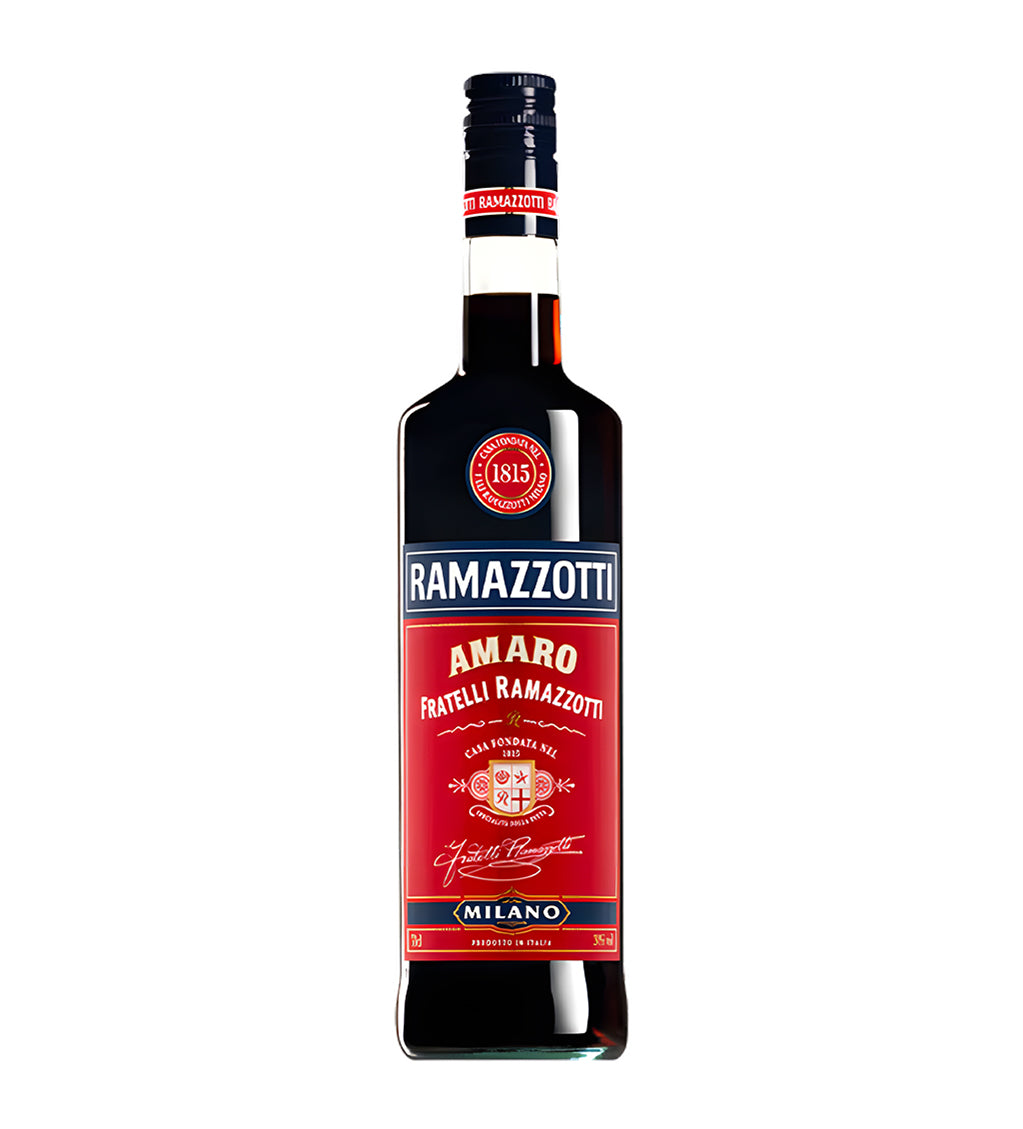 Ramazotti Amaro 750ml in white background