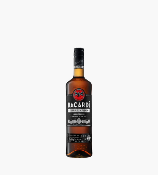 Bacardi Carta Negra Rum 1Ltr (P)