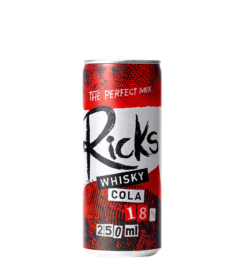 Ricks Whisky Cola 250ml - Richmond Cellar General Trading L.L.C