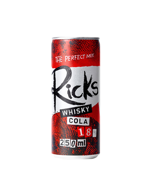 Ricks Whisky Cola 250ml - Richmond Cellar General Trading L.L.C