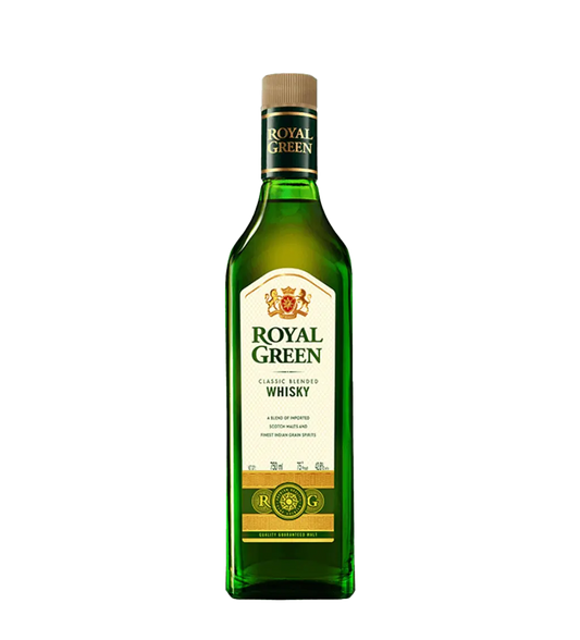 Royal Green Classic Blended Whisky Four Pack 750ml
