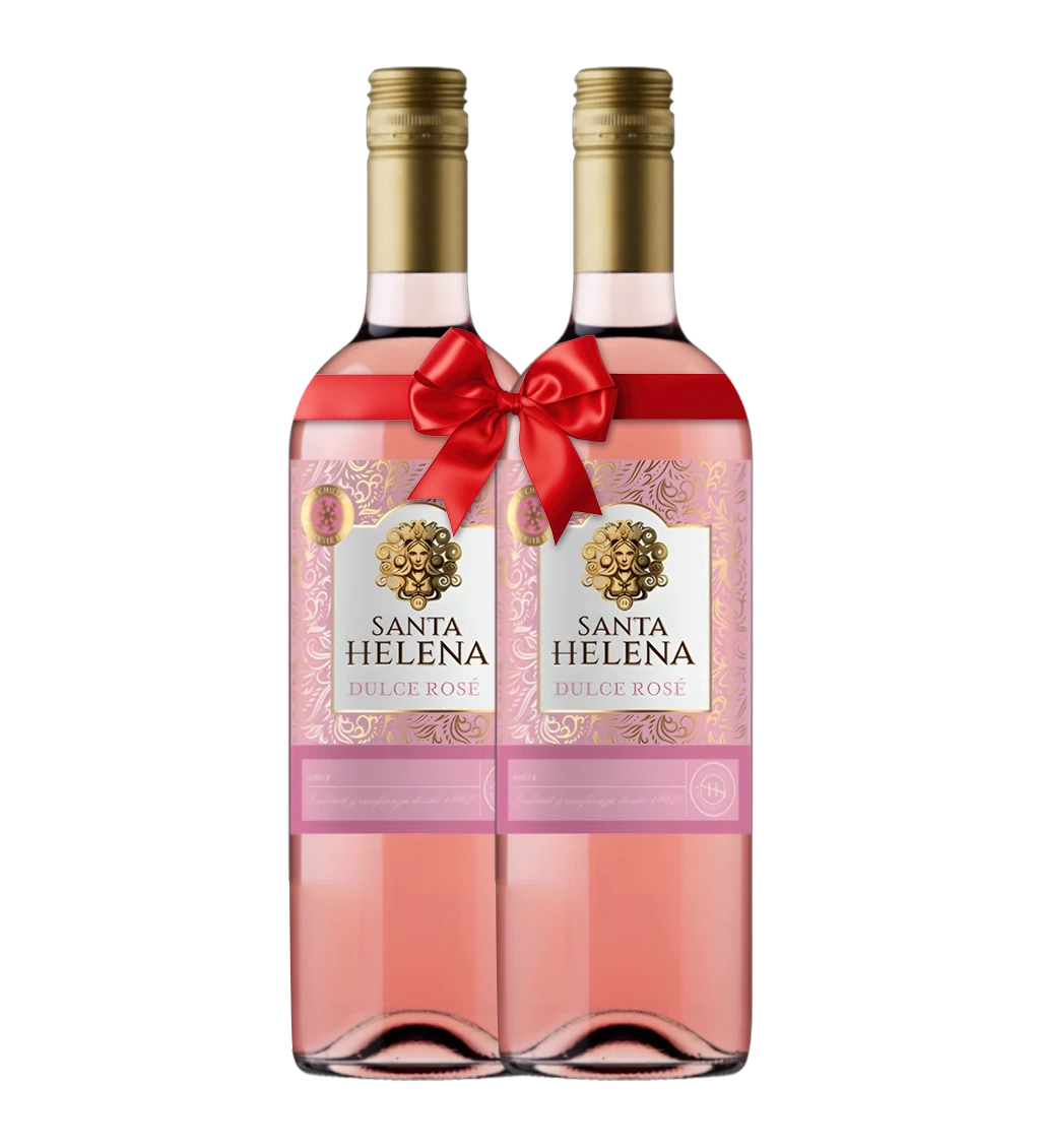 Santa Helena Dulce Rose Sweet 750ml - Pack of 2