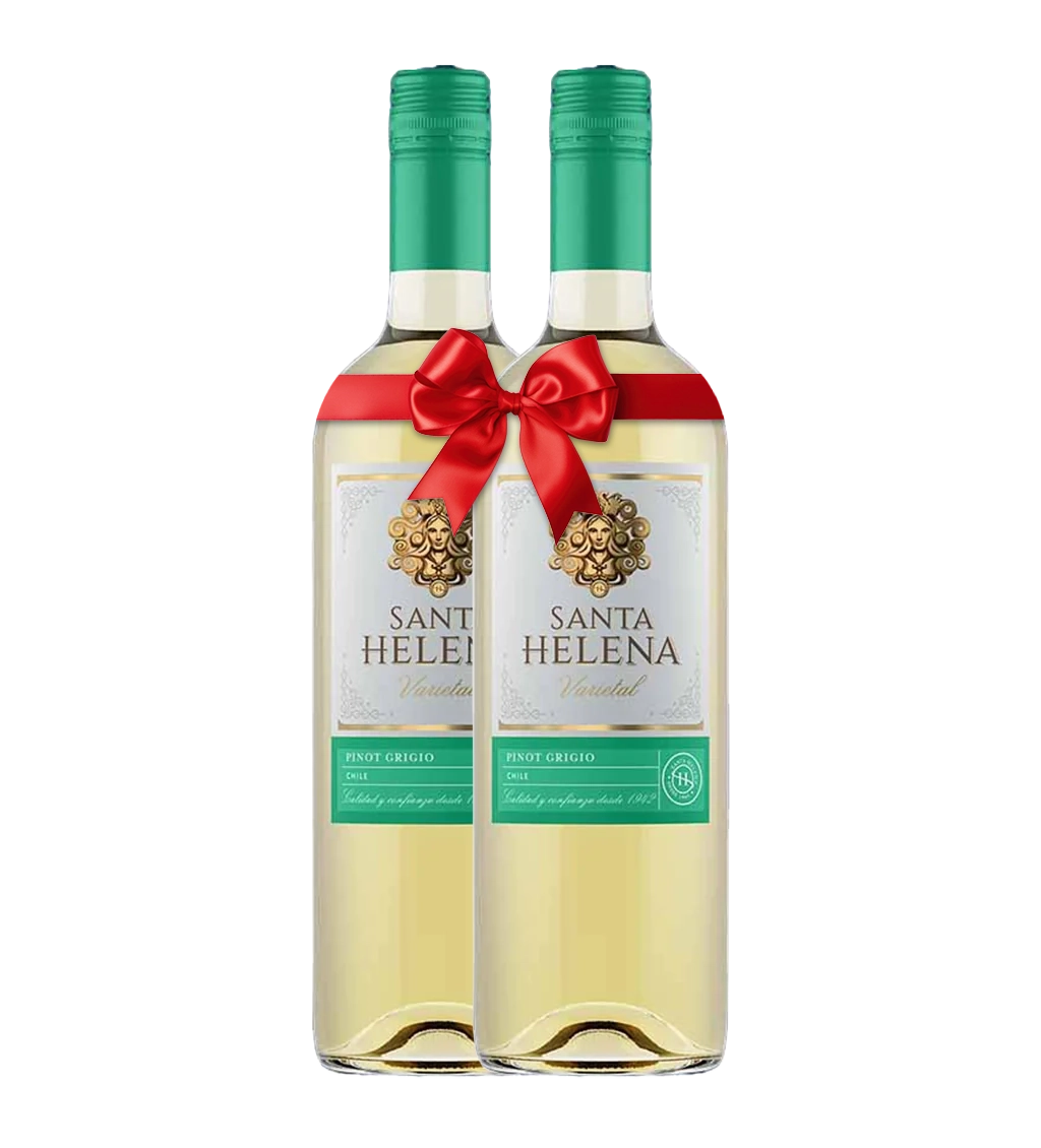 Santa Helena Pinot Grigio 750ml - Pack of 2