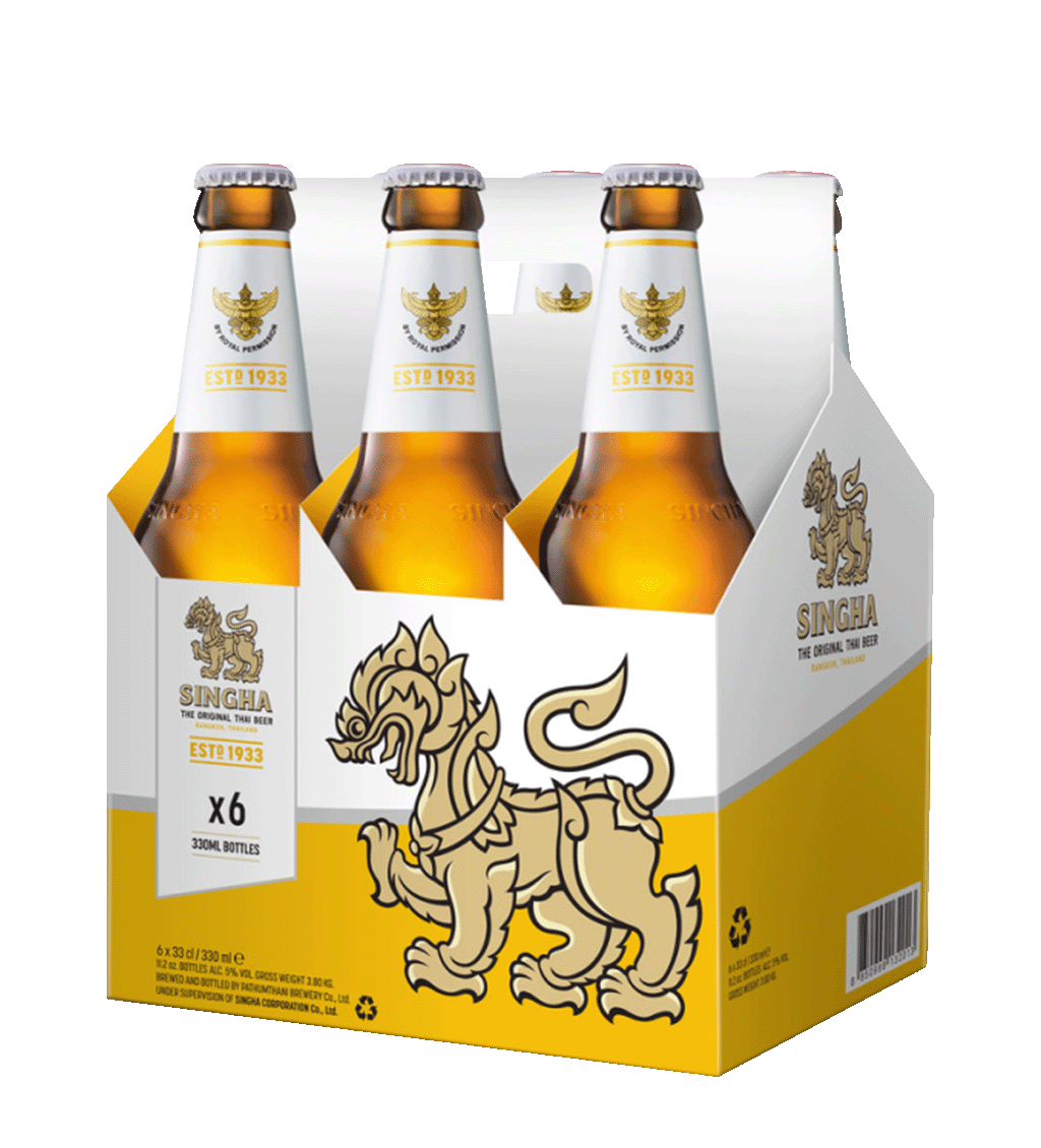 Singha 330ml Bottle