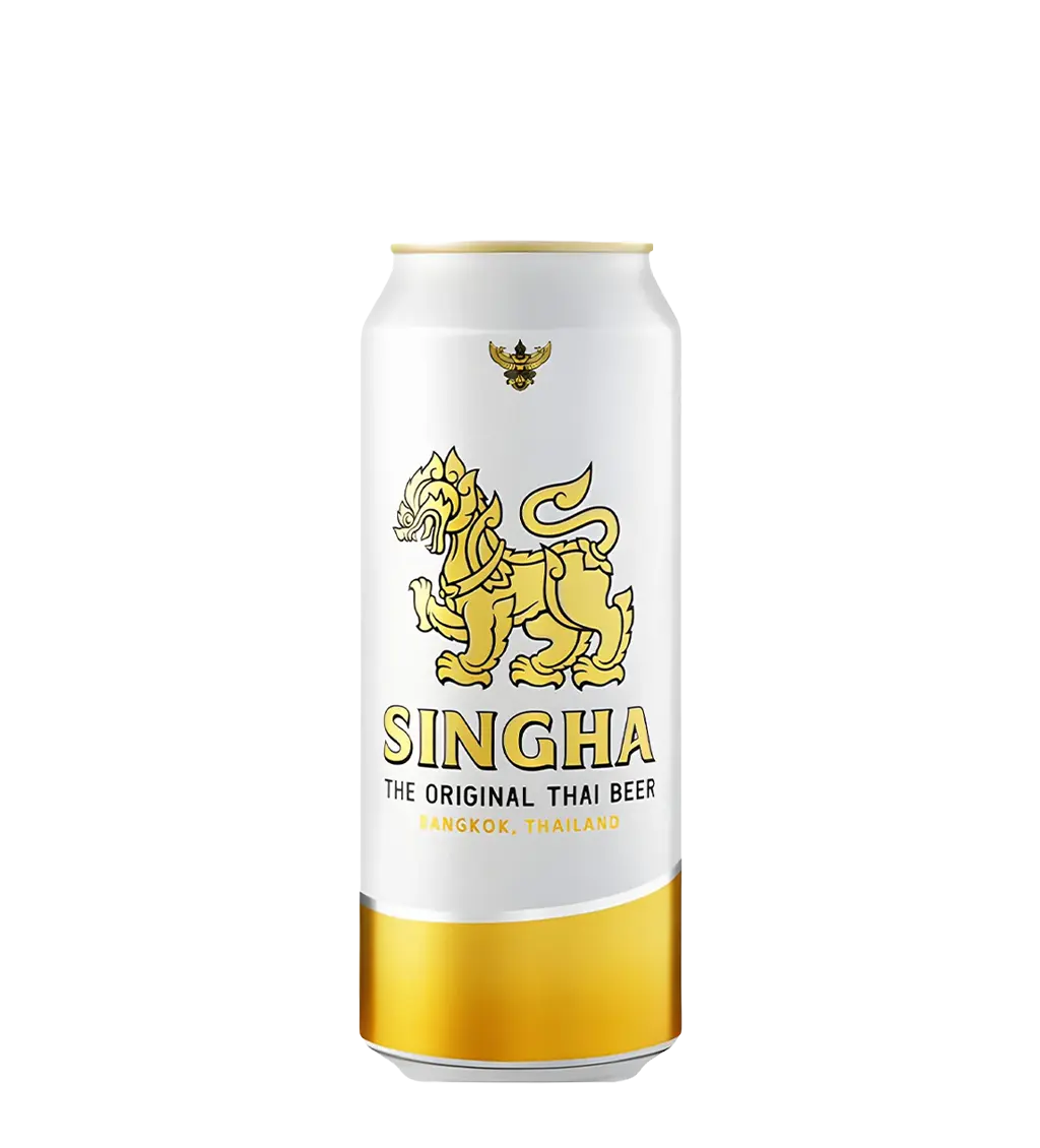 Singha Beer Can 490ml