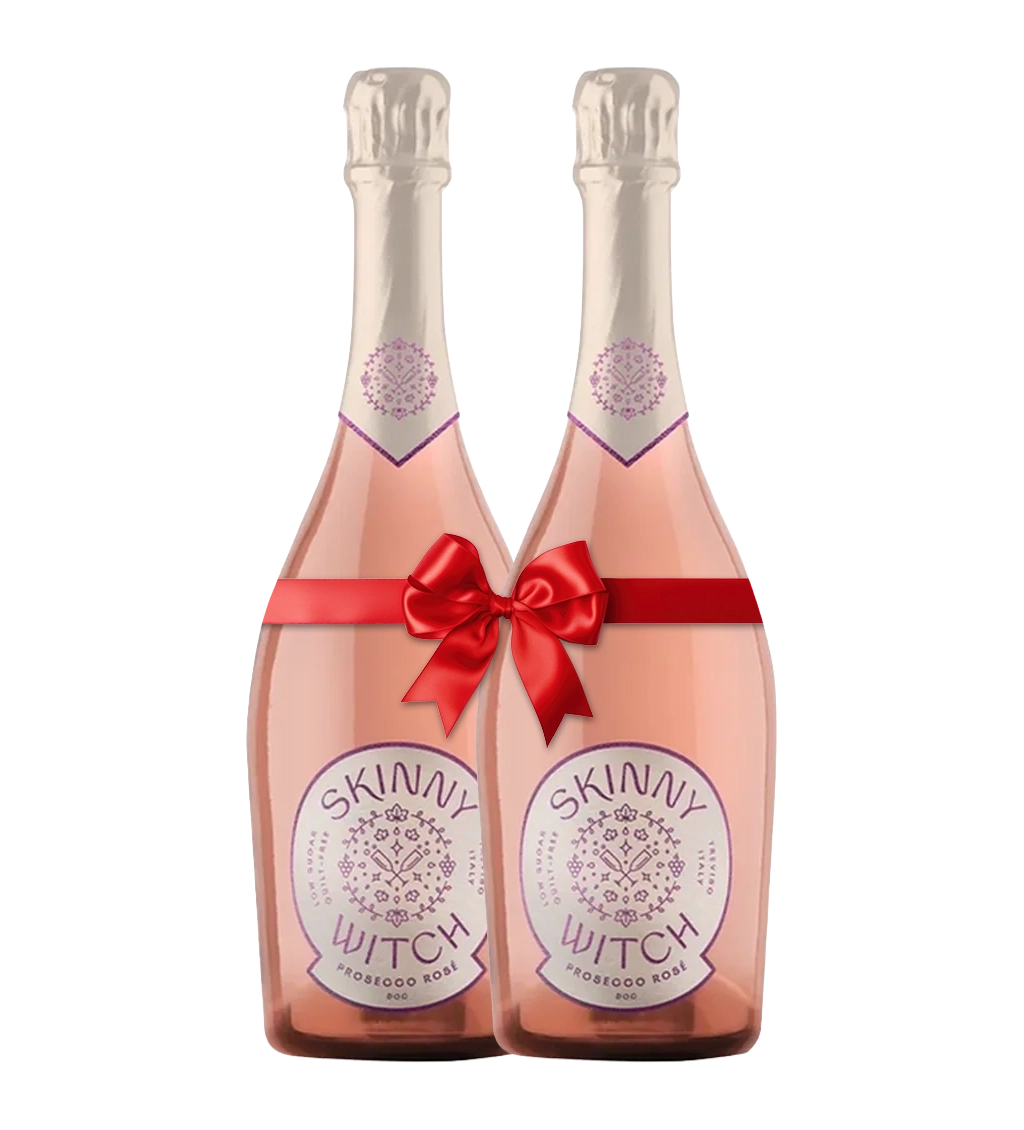 Skinny Witch Prosecco Rose 11% 750ml - Pack of 2