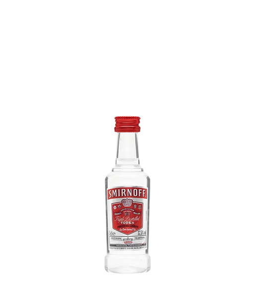 Smirnoff Red Label 50ml - Richmond Cellar now delivering in Dubai, Abu Dhabi & Ras Al Khaimah