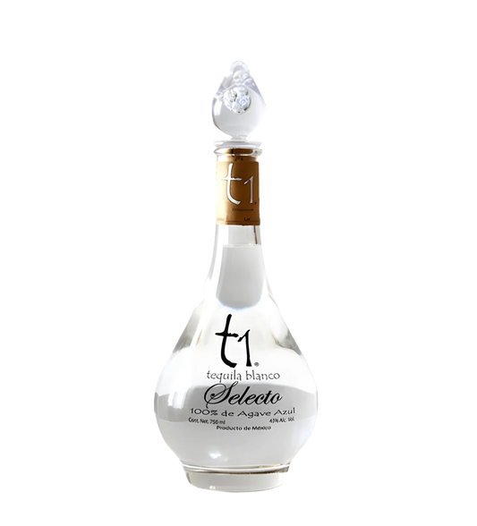 T1 Selecto Blanco Tequila 750ml