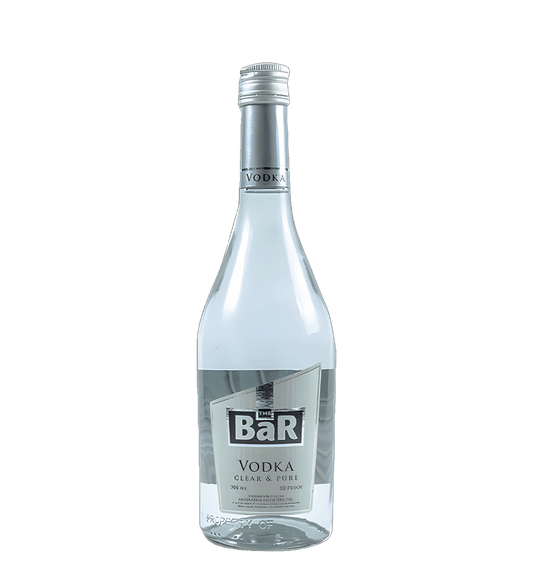 The Bar Silver Clear & Pure Vodka 700ml - Richmond Cellar now delivering in Dubai, Abu Dhabi & Ras Al Khaimah