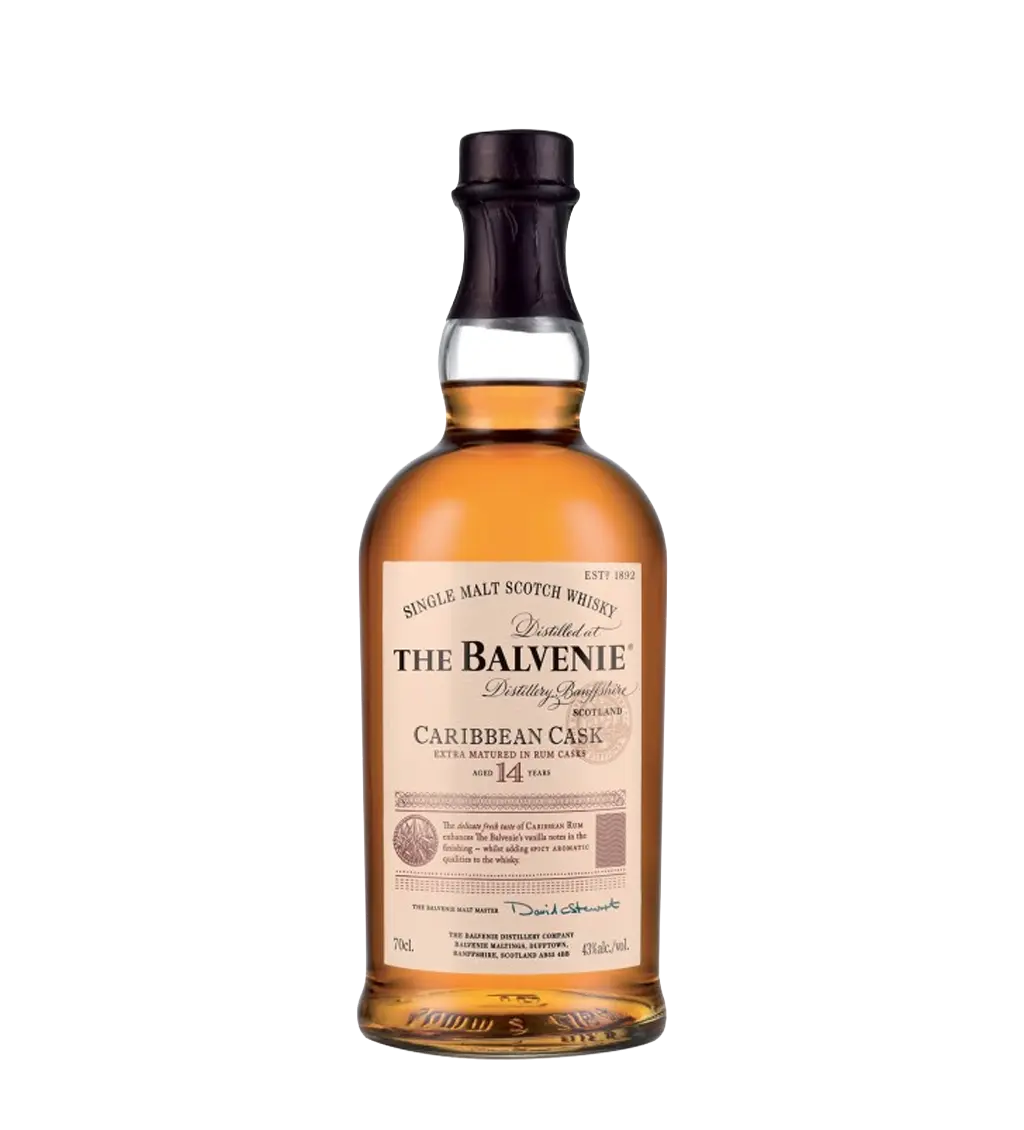 The Balvenie Caribbean Cask 14 Year Old Single Malt Scotch Whisky 700ml