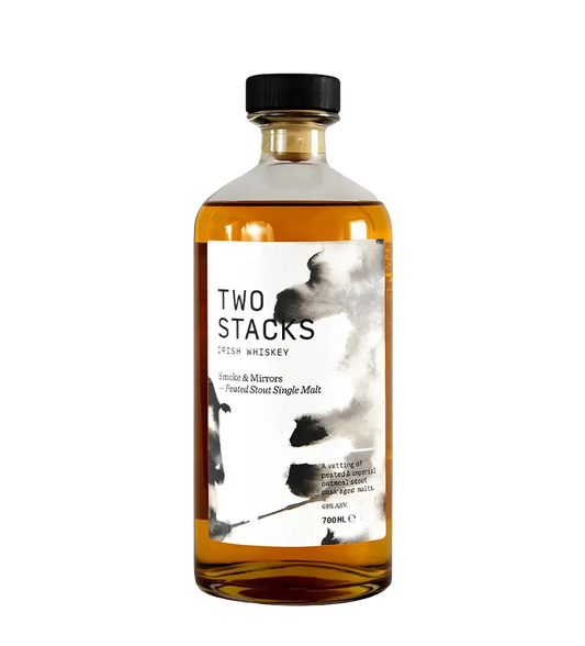 Two Stacks Smoke & Mirrors Peatedcent Stout Whisky 700ml