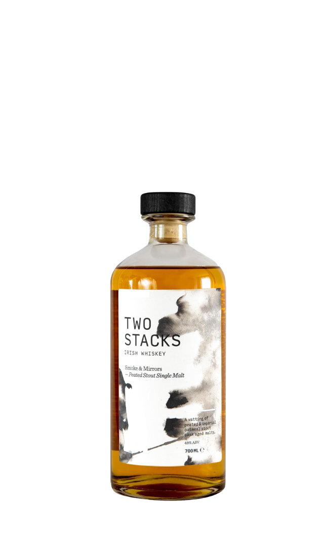 Two Stacks Smoke & Mirrors Peatedcent Stout Whisky 70 Cl