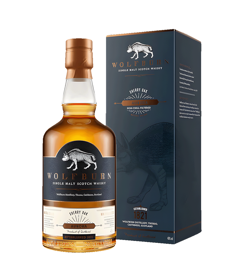 Wolfburn Aurora Single Malt 700ml - Richmond Cellar now delivering in Dubai, Abu Dhabi & Ras Al Khaimah