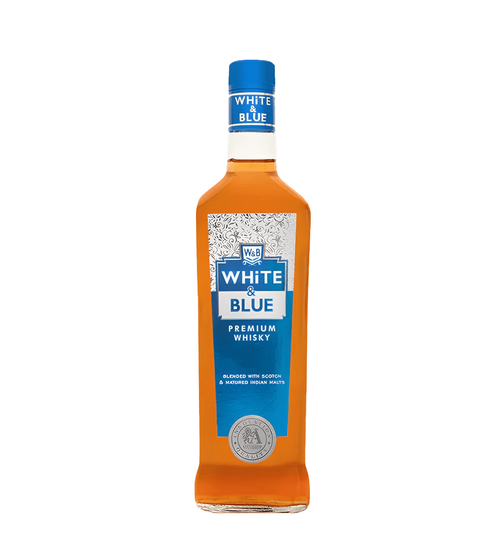 White & Blue Reserve Whisky W/Mono 750ml
