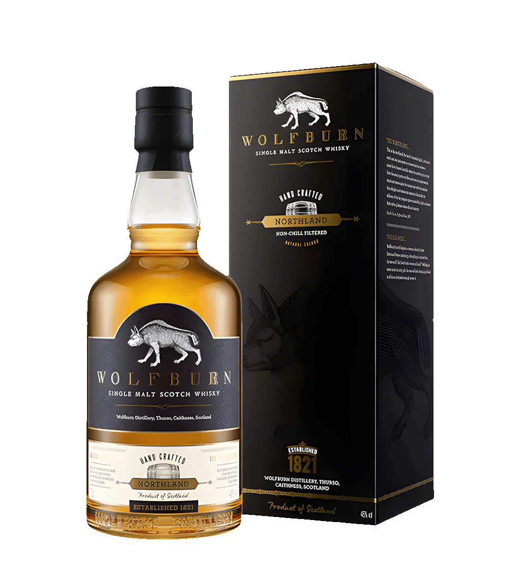 Wolfburn Northland Single Malt 700ml - Richmond Cellar now delivering in Dubai, Abu Dhabi & Ras Al Khaimah