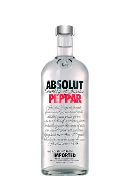 Absolute Pepper Vodka 75cl
