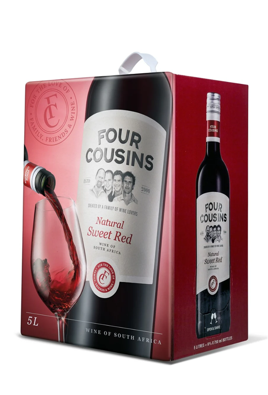 Four Cousins Sweet Red  5 Ltr