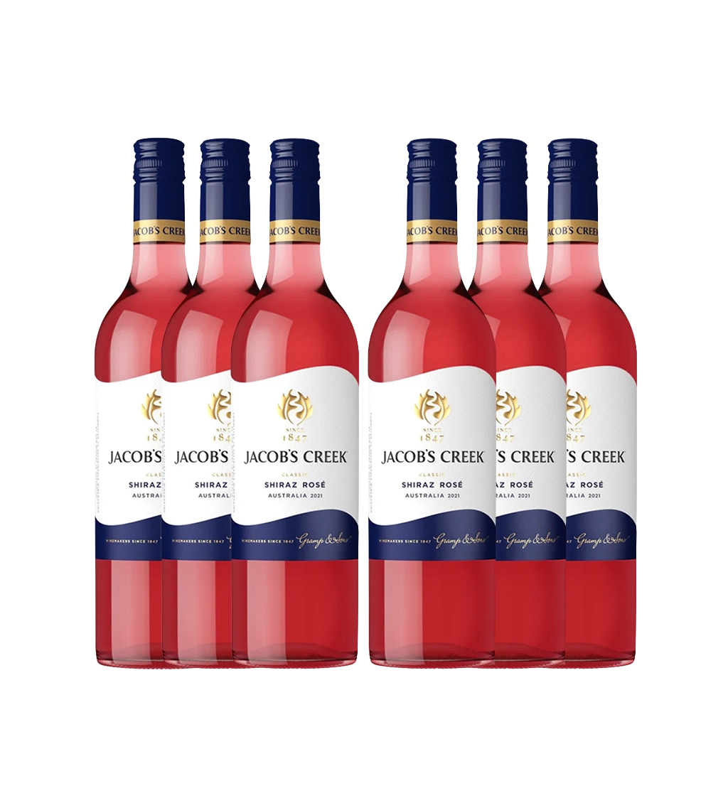 Jacobs Creek Shiraz Rose 750ml Pack of 6