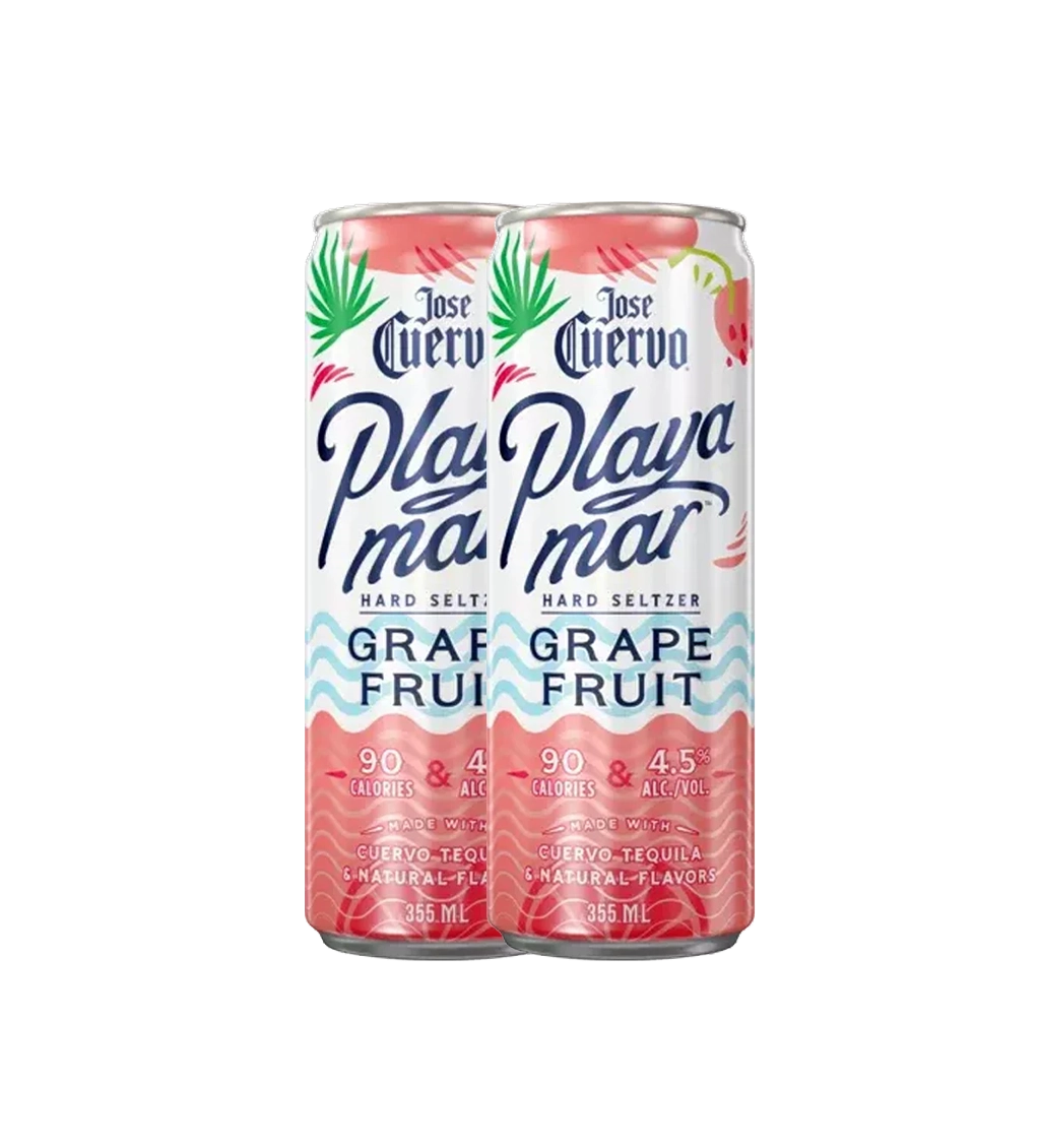 Jose Cuervo Playamar Grape Fruit 355ml Pack of 2 - Richmond Cellar now delivering in Dubai, Abu Dhabi & Ras Al Khaimah