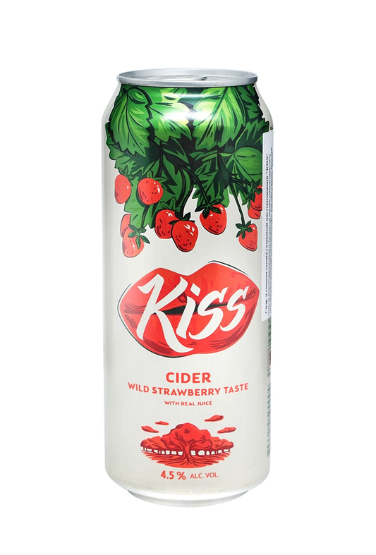 Cider KISS Wild Strawberry Can 4.5% 50 cl