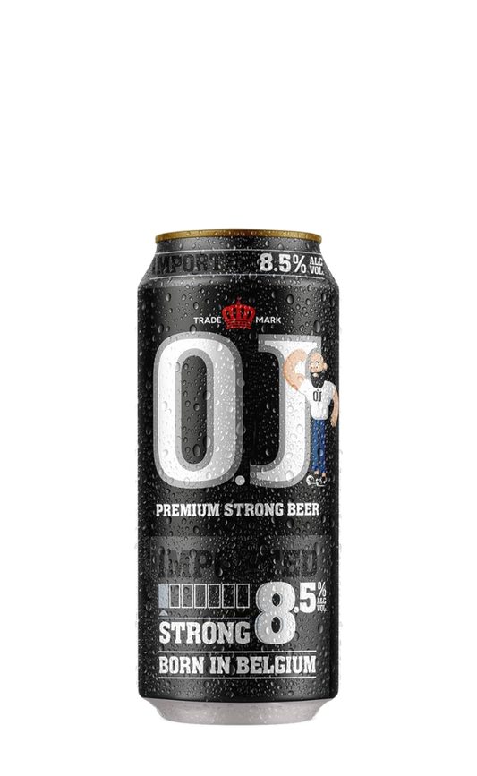 O.J Strong  8.5% Beer 50 CL Can