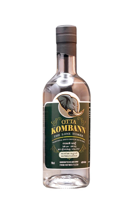 Bottle of Ota Kombany on a white background