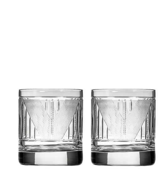 Rolf Glass Bleecker Street On The Rocks (Set of 2) - Richmond Cellar General Trading L.L.C