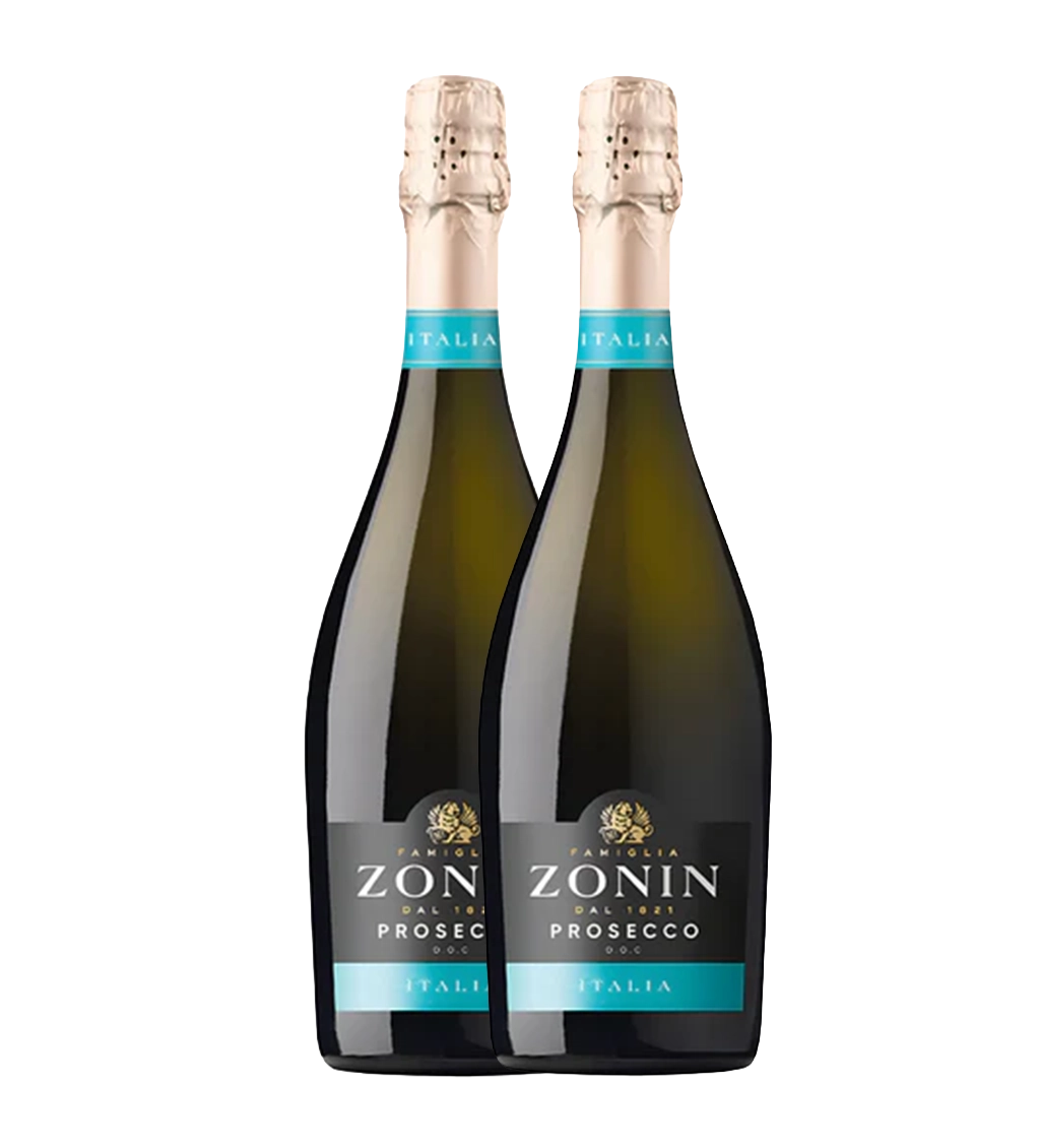Zonin Prosecco 750ml Pack of 2