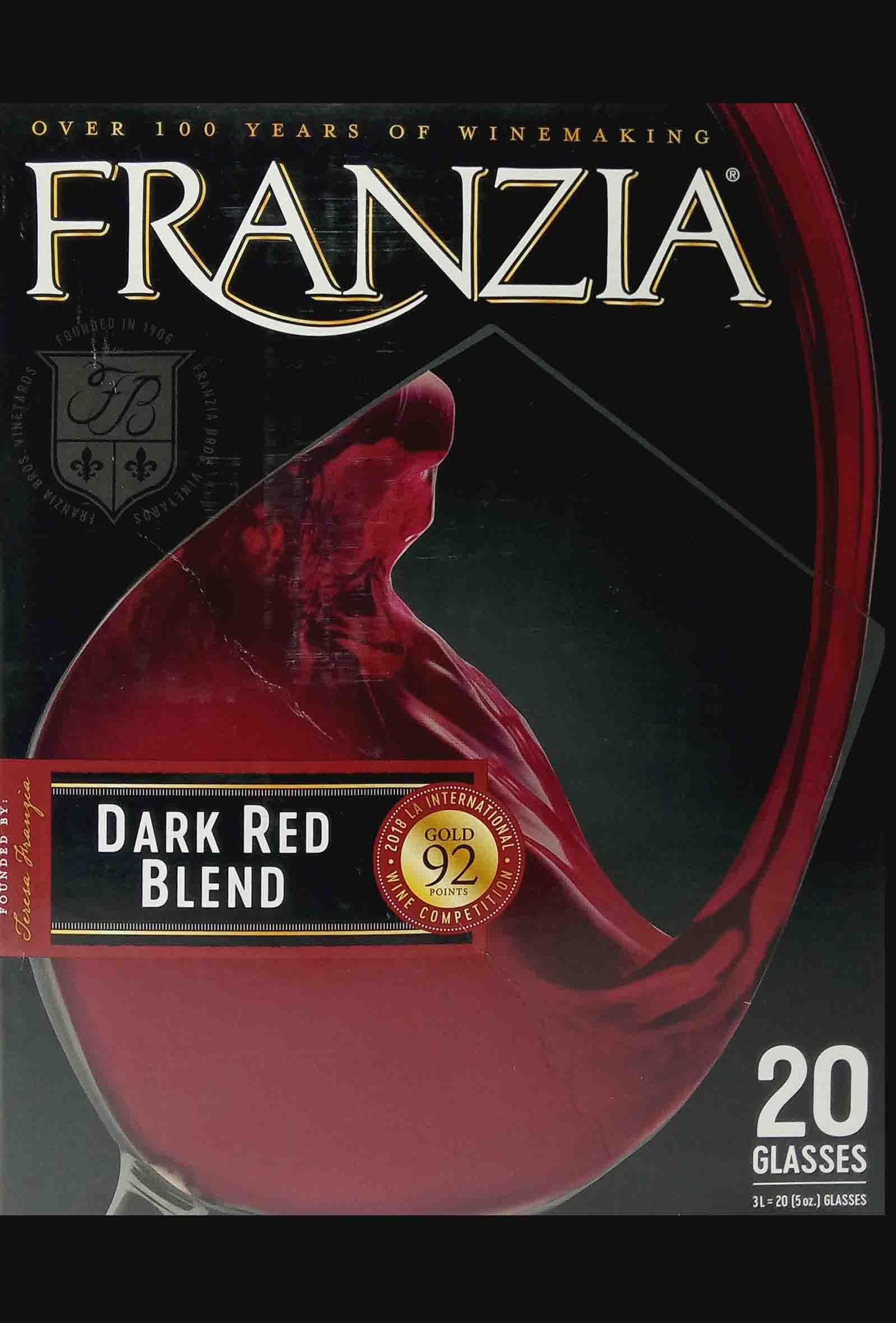 Franzia Dark Red Blend 3LTR