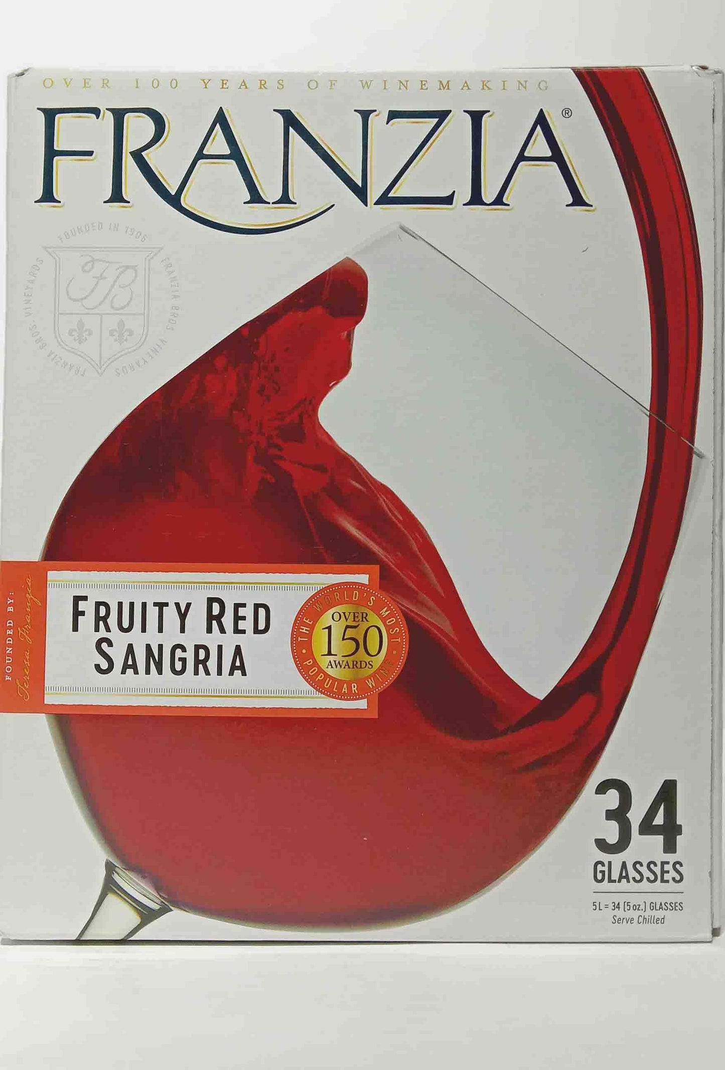 Franzia Fruity Sangria Red 5Ltr