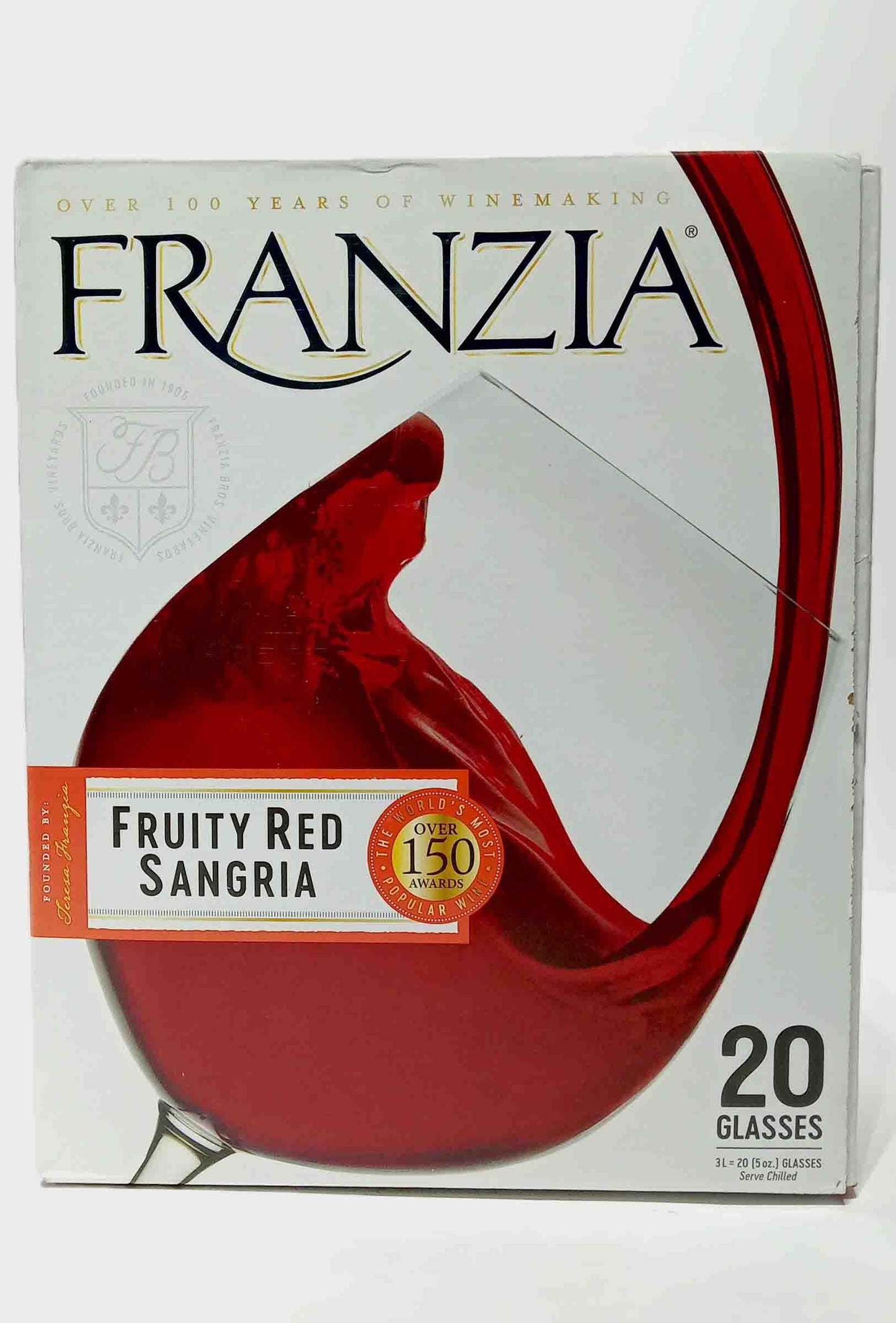 Franzia Fruity Red Sangria 3LTR