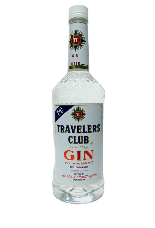 Travelers Club Gin 1Ltr