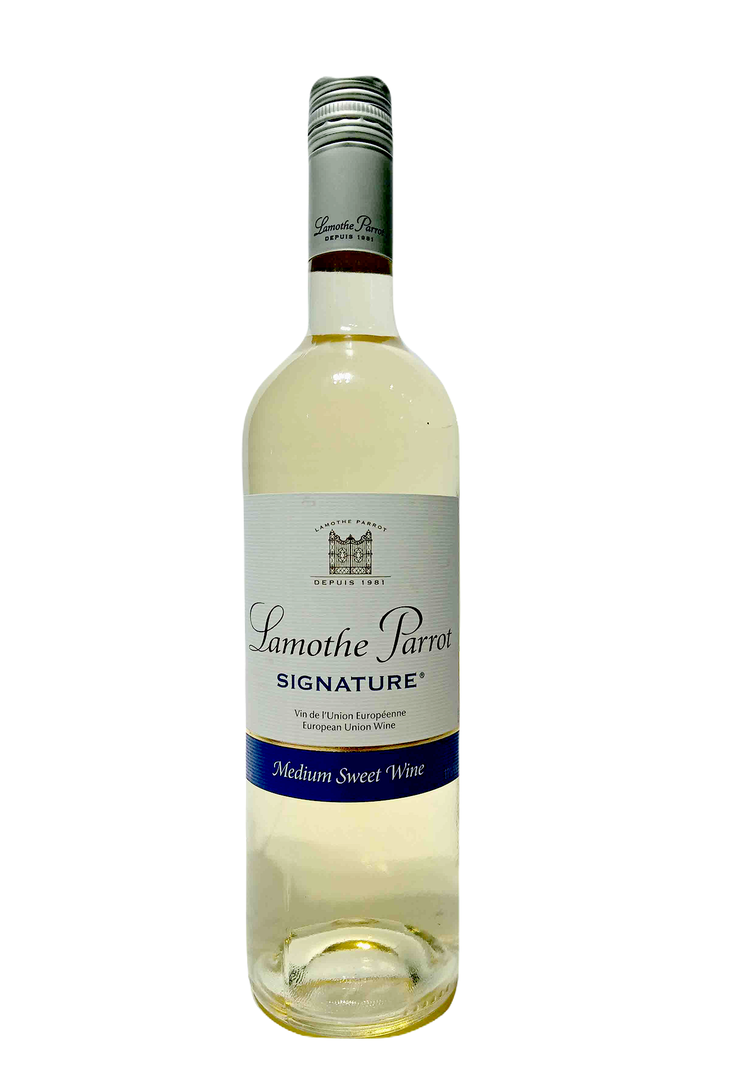 Lamothe Parrot Semi Sweet White 75Cl