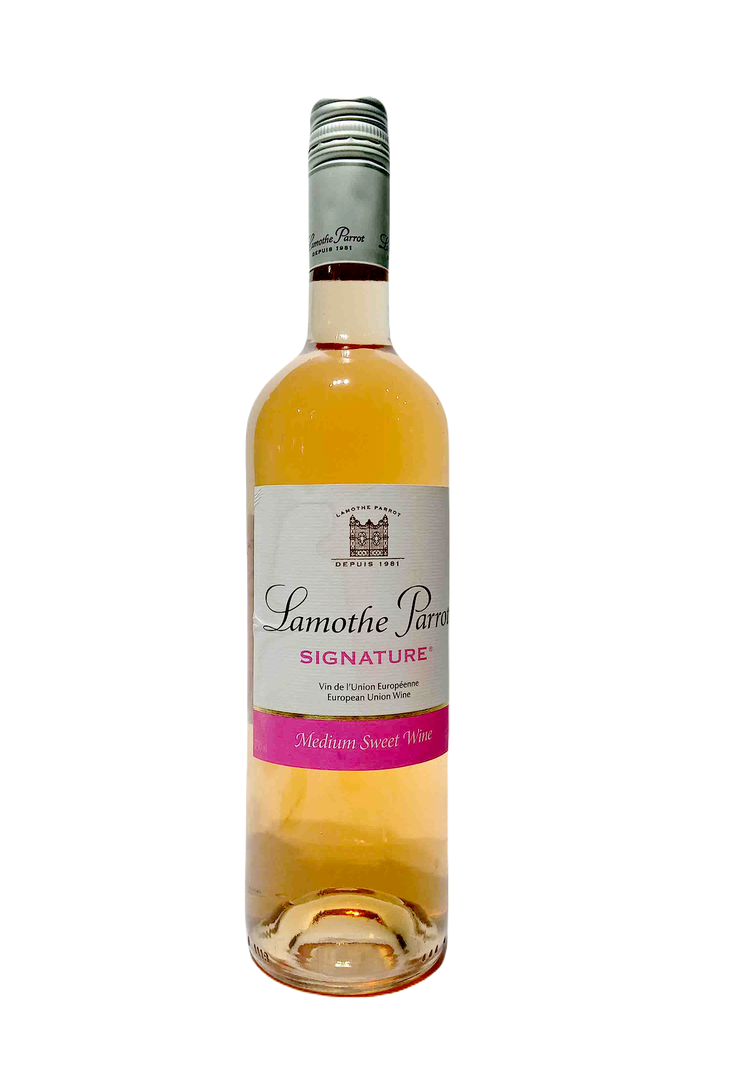 Lamothe Parrot Semi Sweet Rose 75Cl