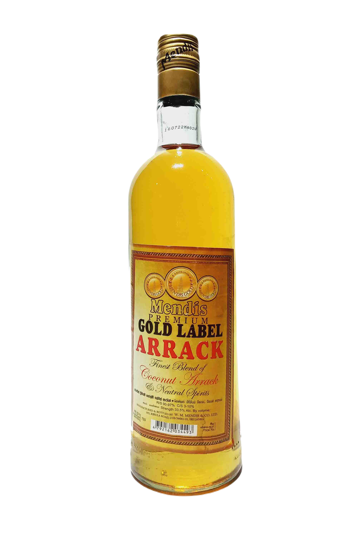 Mendis Gold Label Arrack 75Cl